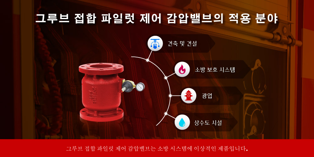 Z-Tide 소방용 파일럿 제어식 압력 릴리프 밸브 적용 사례