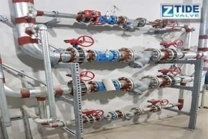 소방 설비용 압력 감소 밸브 (PRV)